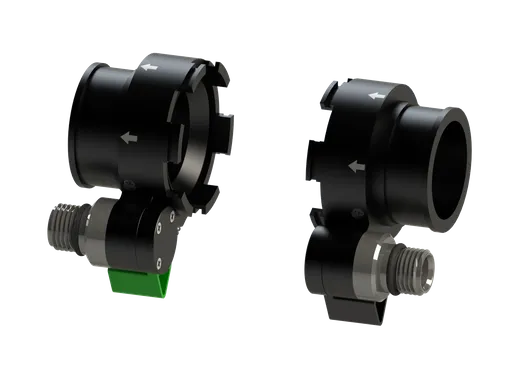 Manual addition valves, DIL + OXY 38.1 mm (1 1/2") - Sidemount